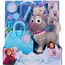 JAKKS PACIFIC Electrónicos-Frozen Kit de Cuidado del Pequeño Sven