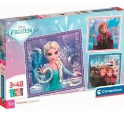 Frozen Puzzle 3x48 Piezas*CLEMENTONI Best