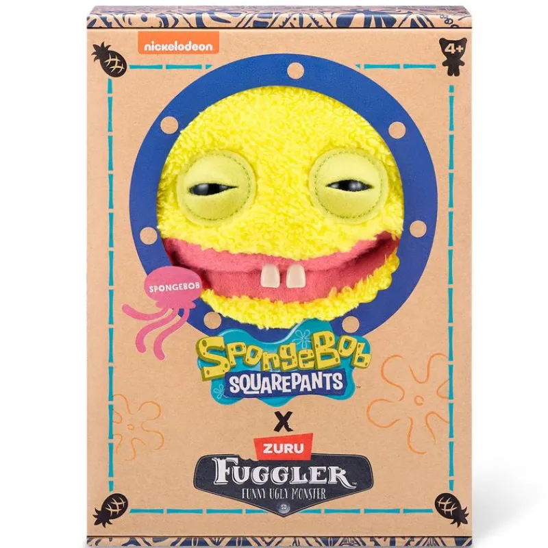 ZURU Peluches|Primera Infancia Y Preescolar-Fuggler Bob Esponja Peluche Surtido