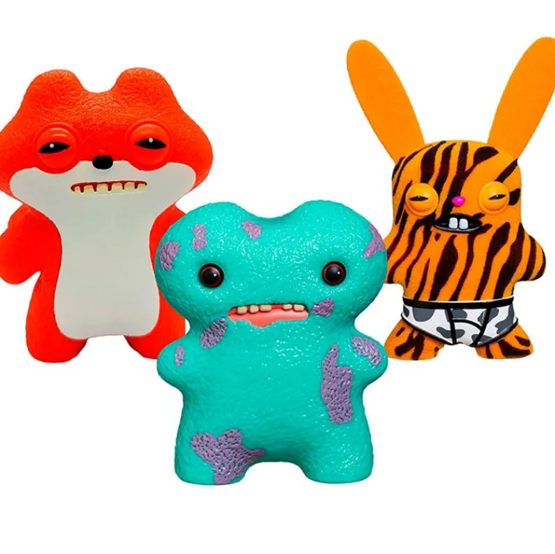 BIZAK Figuras Y Figuras De Acción-Fugglers Pack 3 Figuras Surtido