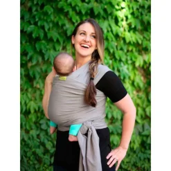 Fular portabebé wrap Gray*BOBA Clearance