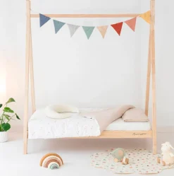 MICUNA Ropa De Cuna-Funda nordica 140*70+ funda de almohada Rabbits