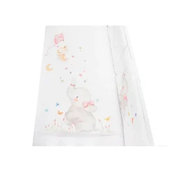 Funda nordica + protector Elefante Rosa*INTERBABY New