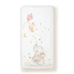 Funda nordica + protector Elefante Rosa*INTERBABY New