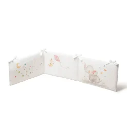 Funda nordica + protector Elefante Rosa*INTERBABY New