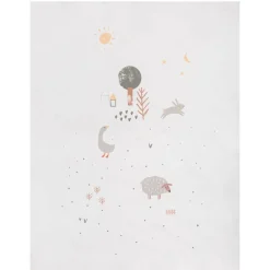 BIMBI DREAMS Ropa De Cuna-Funda nórdica de minicuna 50*80 cm Granja