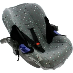 Funda Portabebé de punto algodón Gris/Azul*VADEBEBE Sale