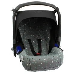 Funda Portabebé de punto algodón Gris/Azul*VADEBEBE Sale