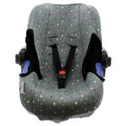 Funda Portabebé de punto algodón Gris/Azul*VADEBEBE Sale