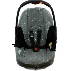 Funda Portabebé de punto algodón Gris/Azul*VADEBEBE Sale