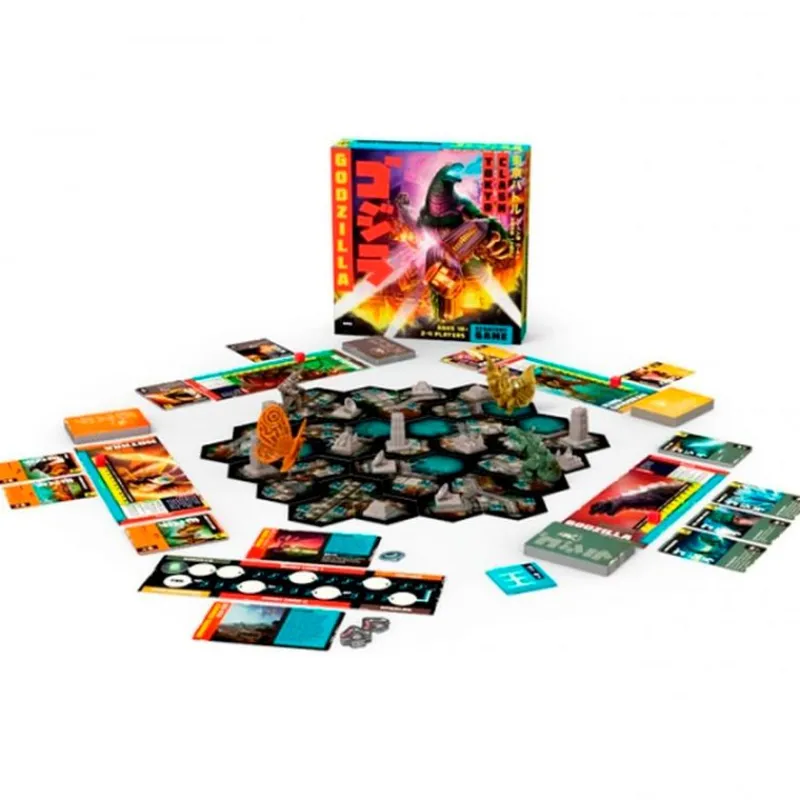 FUNKO POP Juegos De Mesa|Amigos Y Familia-Funko Games Godzilla Juego Mesa