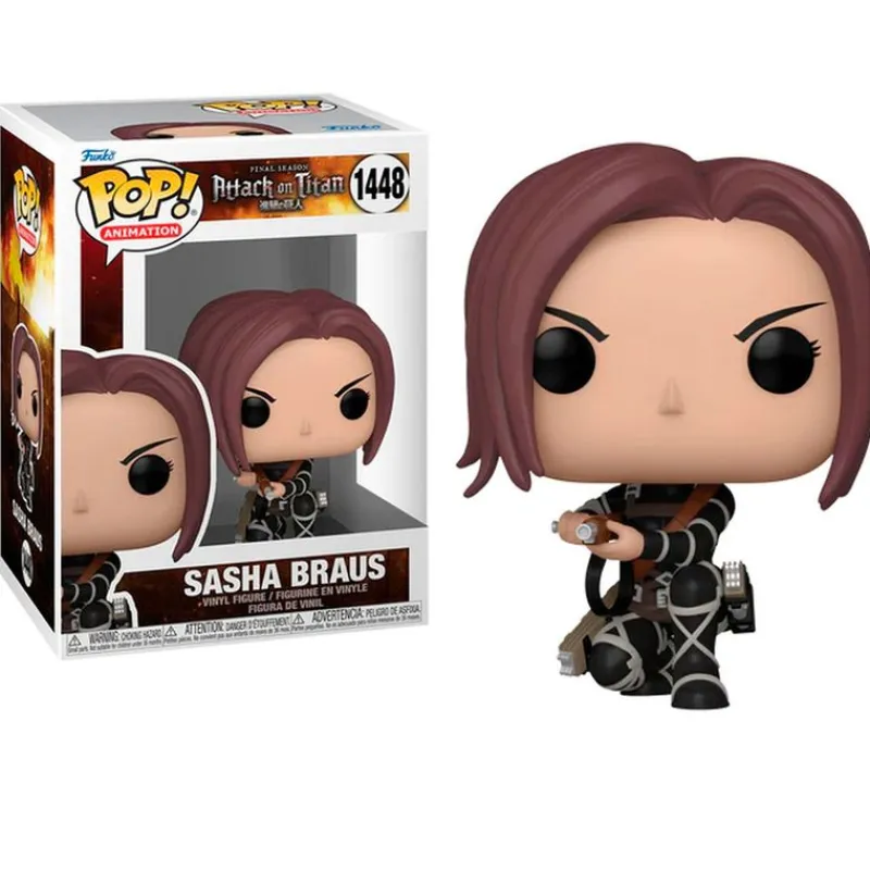 FUNKO POP Funko Anime-! Ataque a los Titanes Sasha Braus