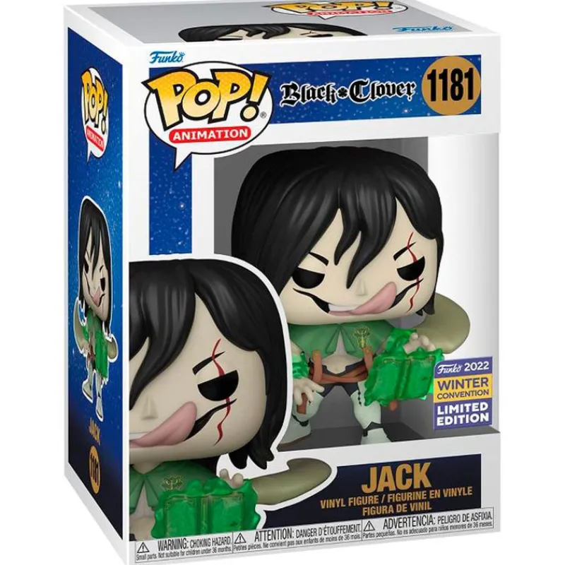 FUNKO POP Funko Anime-Black Clover Jack Exclusivo 2022