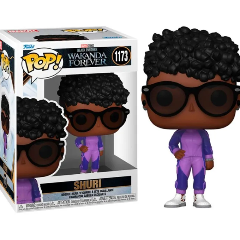 FUNKO POP Marvel|Funko Marvel-! Black Panther Shuri con Gafas