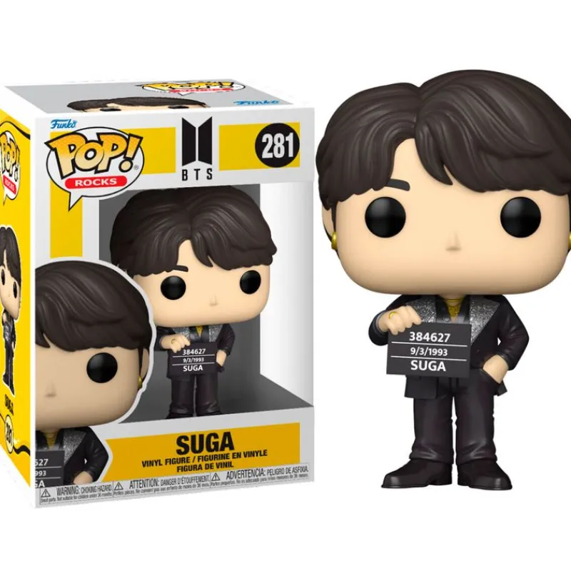 FUNKO POP Funko Artistas Y Famosos-! BTS Suga