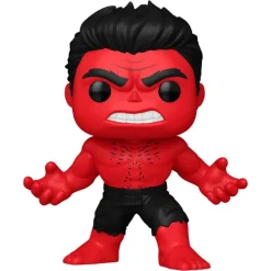 FUNKO POP Funko Marvel|Marvel-! Capitán América Hulk Rojo
