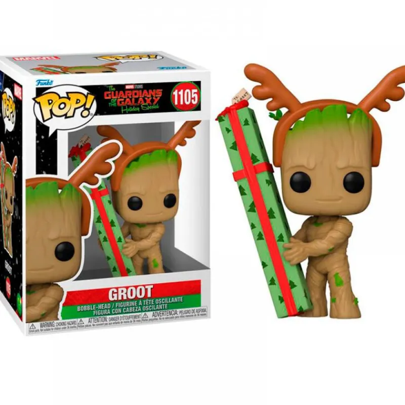 ! Guardianes Especial Navidad Groot*FUNKO POP Discount