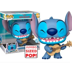 FUNKO POP Stitch|Funko Disney-! Jumbo Stitch con Ukelele