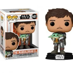 FUNKO POP Funko Star Wars-Mandalorian & Baby Yoda