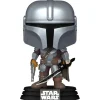 FUNKO POP Funko Star Wars-! Mandalorian con Sable de Luz