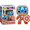 Marvel Holiday Capitán América*FUNKO POP New