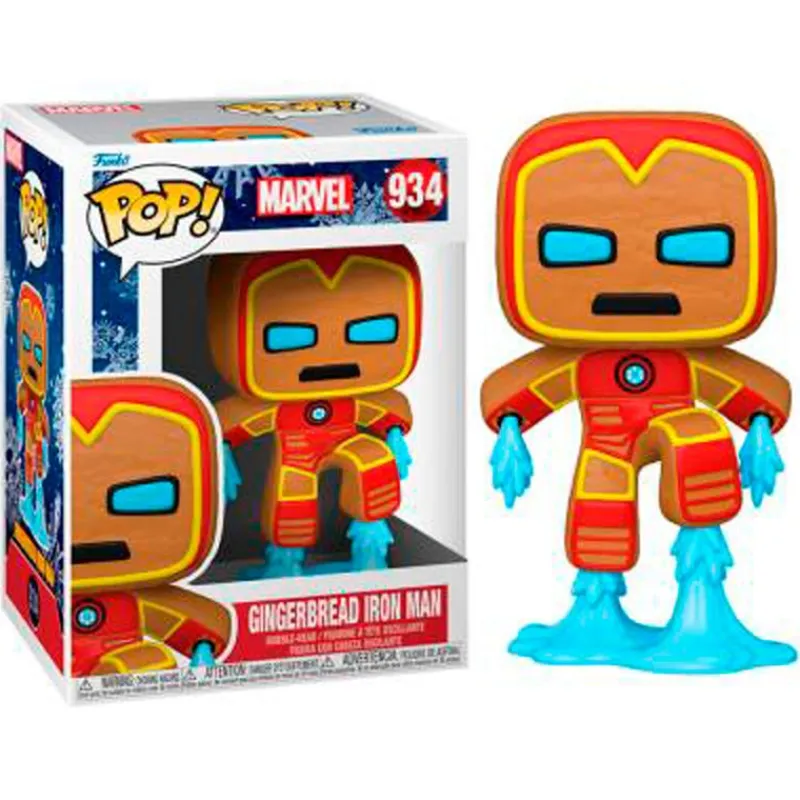 FUNKO POP Funko Marvel|Marvel-Marvel Holiday Iron Man