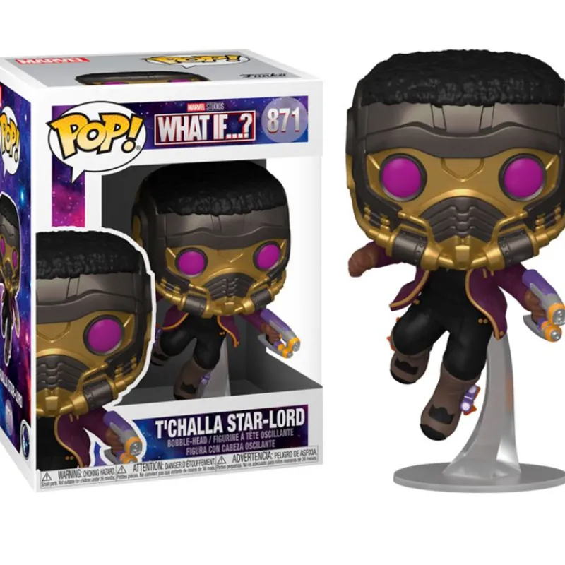 Marvel What If T'Challa Star-Lord*FUNKO POP Clearance
