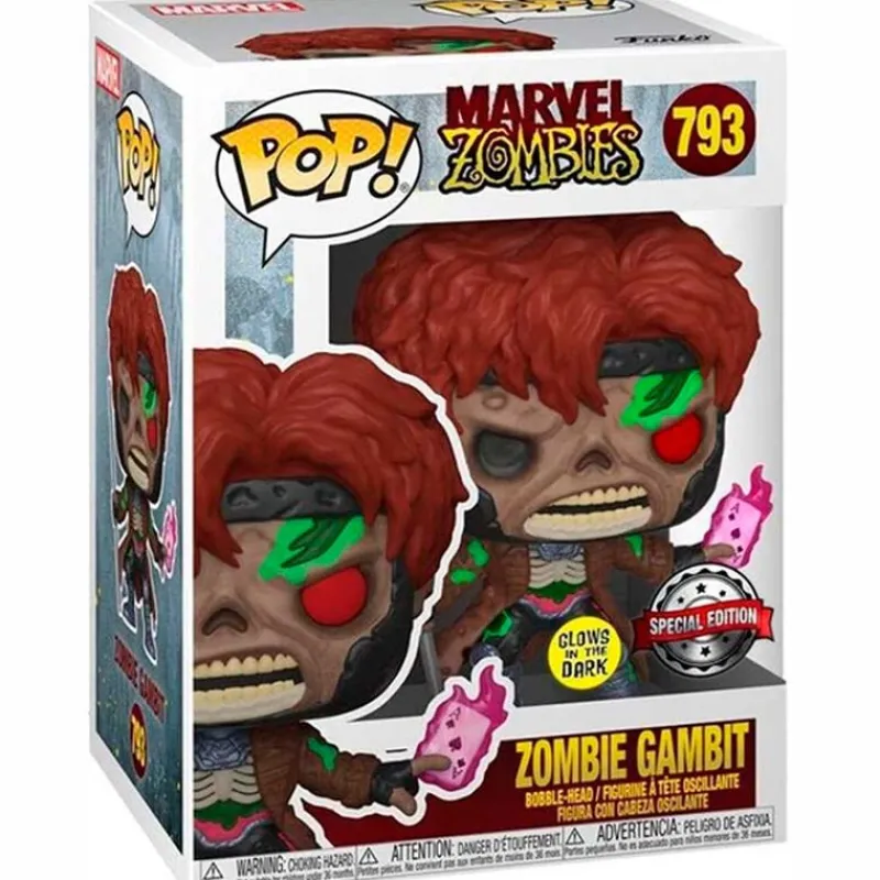 FUNKO POP Marvel|Funko Marvel-! Marvel Zombies Gambito Exclusivo