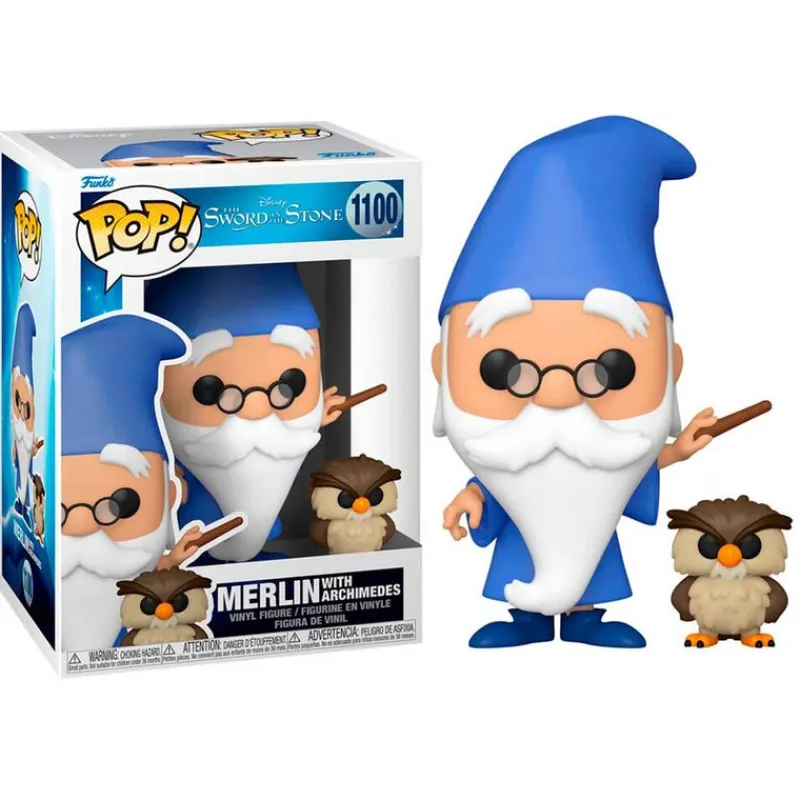 ! Merlín Encantador Merlín & Arquímedes*FUNKO POP Sale