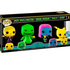 FUNKO POP Funko Disney|Halloween-! Pesadilla Antes de Navidad Pack 4