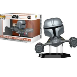 ! Rides Mandalorian Nave N-1 Starfighter*FUNKO POP Hot