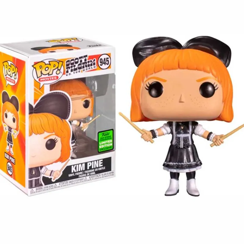 FUNKO POP Funko Películas Y Series-Scott Pilgrim Kim Pine ECCC 21 Exclusivo