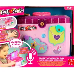 DISET Juegos Y Juguetes De Imitación-Funlockets Joyero Secreto con Grabadora de Mensajes