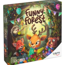 CAYRO Amigos Y Familia|Juegos De Mesa-Funny Forest Juego de Mesa