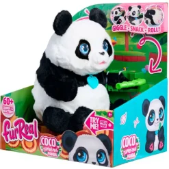 JUST PLAY Electrónicos-Furreal Friends Coco Oso Panda Interactivo