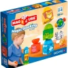TOY PARTNER Puzzles Y Construcciones-Geomag Magicube Cubos Magnéticos Safari