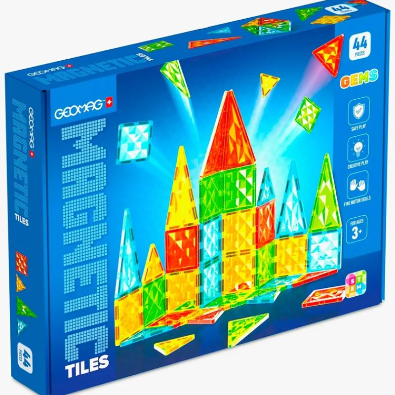 Geomag Magnetic Tiles Azulejos Gemas 44 Piezas*SELECCION DRIM Discount