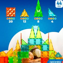 Geomag Magnetic Tiles Azulejos Gemas 44 Piezas*SELECCION DRIM Discount