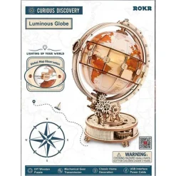 Globo Luminoso Maqueta Madera*MADNESS TOYS