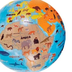 SELECCION DRIM Juegos Y Juguetes Educativos-Globo Terráqueo Hinchable