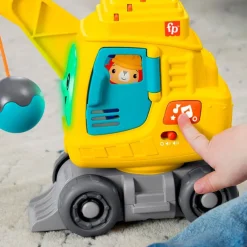 FISHER PRICE Primera Infancia Y Preescolar-Grúa Cuenta y Apila