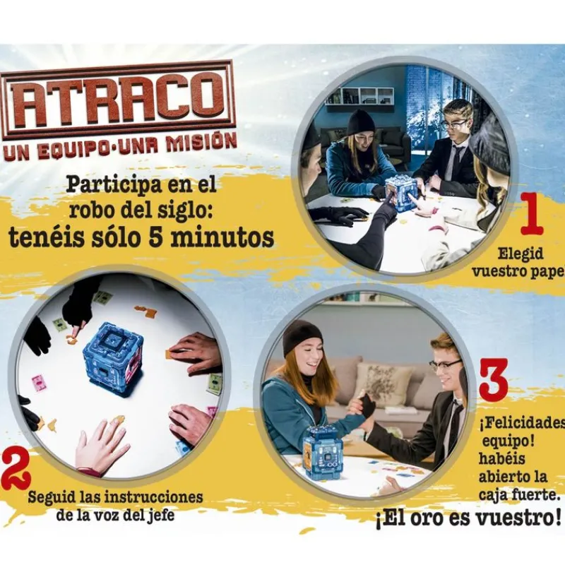 EDUCA Juegos De Mesa-Gran Atraco Juego de Mesa