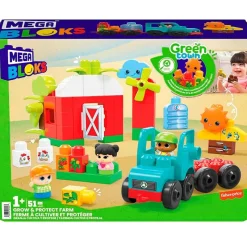 Green Town Granja Construcción Infantil*MEGABLOKS Hot