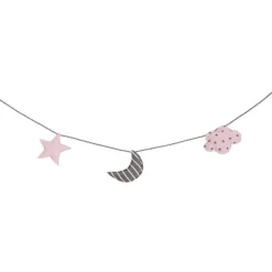 Guirnalda decorativa de tela Rosa*PETIT PRAIA Best