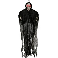 FIESTAS GUIRCA Halloween-Halloween Colgante Esqueleto con Cadenas y Luz