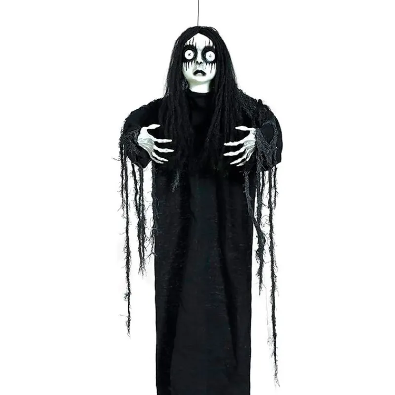 FIESTAS GUIRCA Halloween-Halloween Colgante Muñeca con Botones en los Ojos