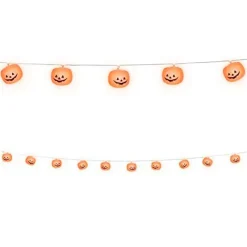 Halloween Guirnalda 12 Calabazas con Luz*FIESTAS GUIRCA