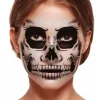 Halloween Tatuaje Cara Esqueleto*FIESTAS GUIRCA Online