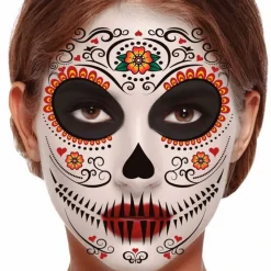 FIESTAS GUIRCA Halloween-Halloween Tatuaje Catrina