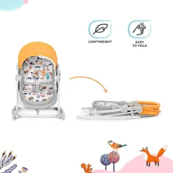 Hamaca Nola Minicuna 5 en 1 Mostaza*KINDERKRAFT Best